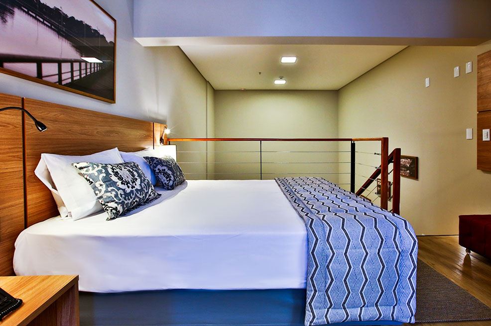 Room with a mezzanine at Comfort Suites Sao Jose Do Rio Preto